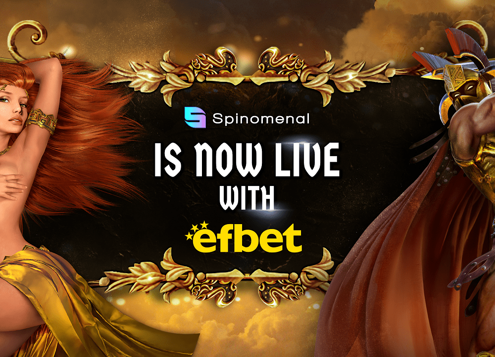 By teaming up with Efbet, Spinomenal is able to tap into the bulgarian market.